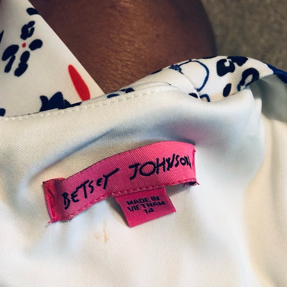 Betsy Johnson scuba dress size 14, with full lining - Picture 2 of 8